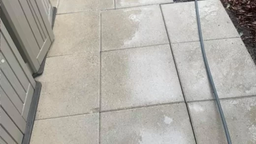 Pressure washing